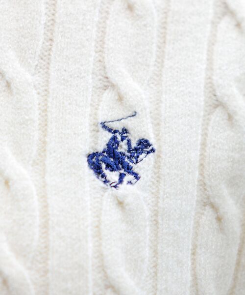 Rouge vif la cle / ルージュ・ヴィフ ラクレ カーディガン・ボレロ | 【BEVERY HILLS P.C/ビバリーヒルズポロクラブ】ケーブル編ポロカー | 詳細17