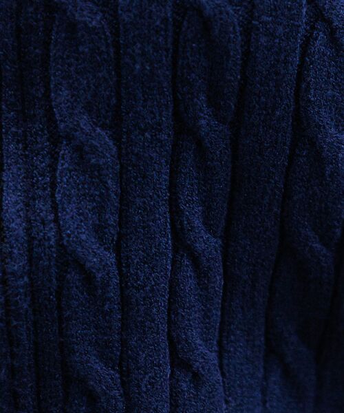 Rouge vif la cle / ルージュ・ヴィフ ラクレ カーディガン・ボレロ | 【BEVERY HILLS P.C/ビバリーヒルズポロクラブ】ケーブル編ポロカー | 詳細25