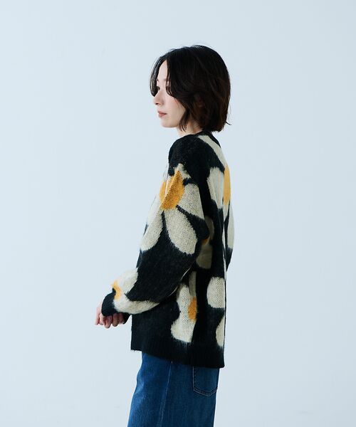 Rouge vif la cle / ルージュ・ヴィフ ラクレ ニット・セーター | 【TOWNCRAFT / タウンクラフト】VINTAGE PATTERN SHA | 詳細13