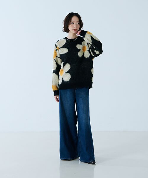 Rouge vif la cle / ルージュ・ヴィフ ラクレ ニット・セーター | 【TOWNCRAFT / タウンクラフト】VINTAGE PATTERN SHA | 詳細2