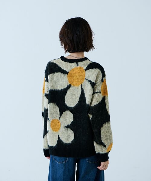 Rouge vif la cle / ルージュ・ヴィフ ラクレ ニット・セーター | 【TOWNCRAFT / タウンクラフト】VINTAGE PATTERN SHA | 詳細4