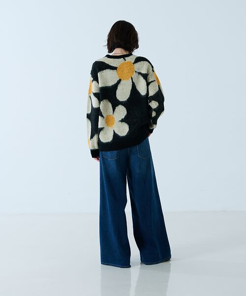 Rouge vif la cle / ルージュ・ヴィフ ラクレ ニット・セーター | 【TOWNCRAFT / タウンクラフト】VINTAGE PATTERN SHA | 詳細9