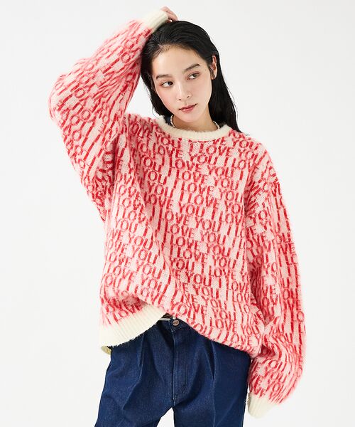 Rouge vif la cle / ルージュ・ヴィフ ラクレ ニット・セーター | 【TOWNCRAFT / タウンクラフト】VINTAGE PATTERN SHA | 詳細25