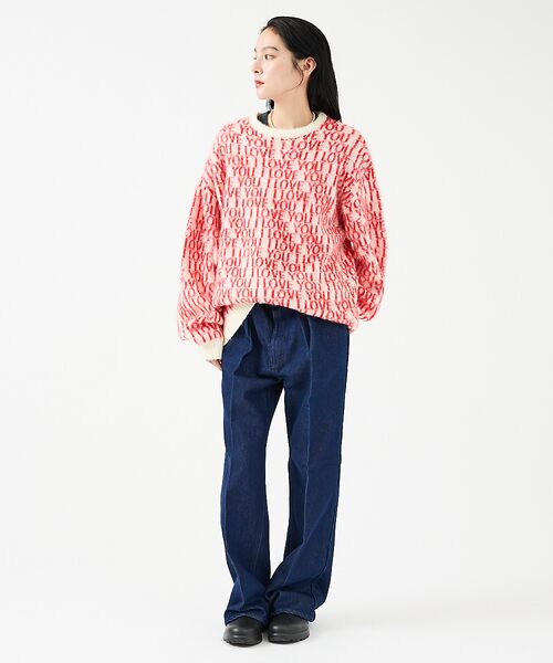 Rouge vif la cle / ルージュ・ヴィフ ラクレ ニット・セーター | 【TOWNCRAFT / タウンクラフト】VINTAGE PATTERN SHA | 詳細17