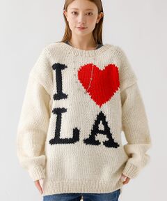 Rouge vif la cle / ルージュ・ヴィフ ラクレ ニット・セーター | 【THRIFTY LOOK/スリフティールック】ハンドニット / "I ♥LA"