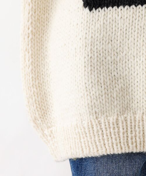 Rouge vif la cle / ルージュ・ヴィフ ラクレ ニット・セーター | 【THRIFTY LOOK/スリフティールック】ハンドニット / "I ♥LA" | 詳細15