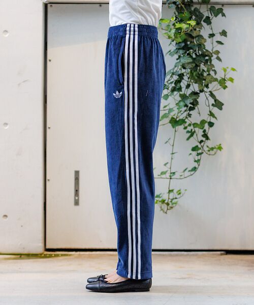 Rouge vif la cle / ルージュ・ヴィフ ラクレ パンツ | 【adidas / アディダス】ベロアトラックパンツ/VELOUR SST PA | 詳細11