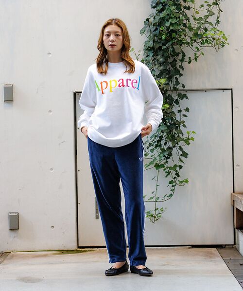 Rouge vif la cle / ルージュ・ヴィフ ラクレ パンツ | 【adidas / アディダス】ベロアトラックパンツ/VELOUR SST PA | 詳細5