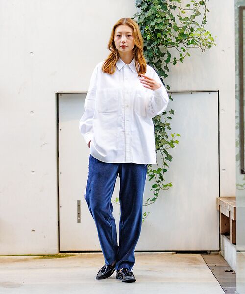 Rouge vif la cle / ルージュ・ヴィフ ラクレ パンツ | 【adidas / アディダス】ベロアトラックパンツ/VELOUR SST PA | 詳細8