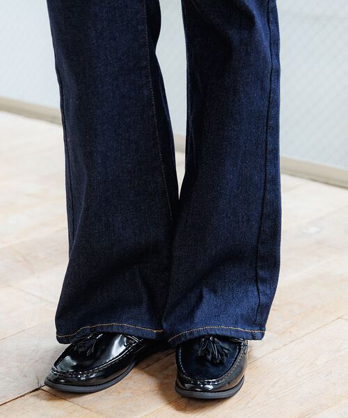 Rouge vif la cle / ルージュ・ヴィフ ラクレ デニムパンツ | 【SOMETHING/サムシング】BODYFIRE FLARE/フレアデニムパン | 詳細13