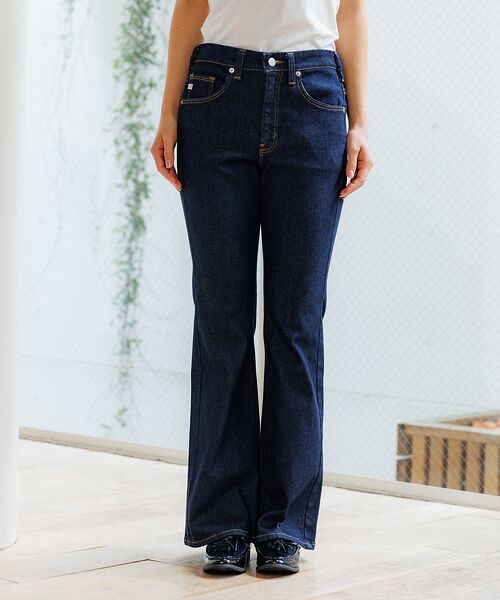 Rouge vif la cle / ルージュ・ヴィフ ラクレ デニムパンツ | 【SOMETHING/サムシング】BODYFIRE FLARE/フレアデニムパン | 詳細7