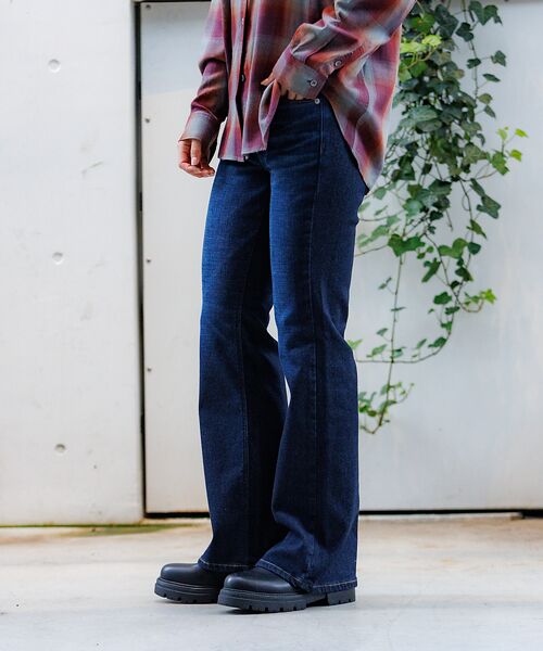 Rouge vif la cle / ルージュ・ヴィフ ラクレ デニムパンツ | 【SOMETHING/サムシング】BODYFIRE FLARE/フレアデニムパン | 詳細16