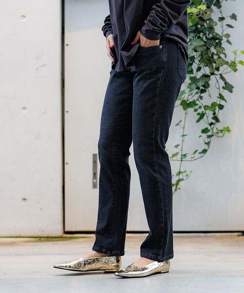 Rouge vif la cle / ルージュ・ヴィフ ラクレ デニムパンツ | 【SOMETHING/サムシング】BODYFIRE / テーパードデニムパンツ | 詳細8