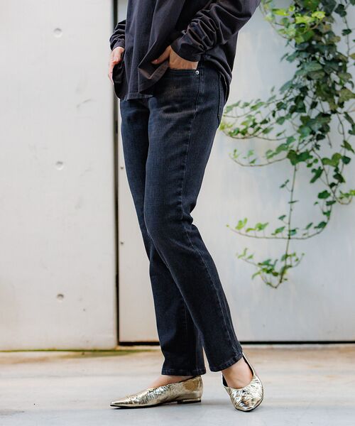 Rouge vif la cle / ルージュ・ヴィフ ラクレ デニムパンツ | 【SOMETHING/サムシング】BODYFIRE / テーパードデニムパンツ | 詳細10