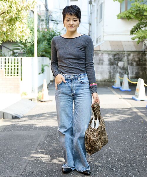 Rouge vif la cle / ルージュ・ヴィフ ラクレ トートバッグ | 【MASTER & CO】チノトートバッグスモール / 日本製 / レオパード | 詳細2