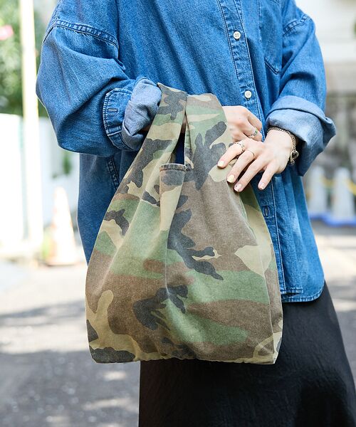 Rouge vif la cle / ルージュ・ヴィフ ラクレ トートバッグ | 【MASTER & CO】チノトートバッグスモール / 日本製 / レオパード | 詳細7