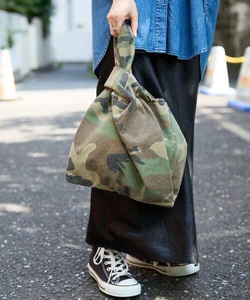 Rouge vif la cle / ルージュ・ヴィフ ラクレ トートバッグ | 【MASTER & CO】チノトートバッグスモール / 日本製 / レオパード | 詳細9