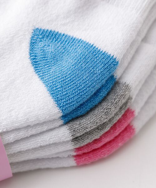 Rouge vif la cle / ルージュ・ヴィフ ラクレ ソックス | 【THE RAILROAD SOCK/レイルロードソック】3組ソックス/ホワイト | 詳細10