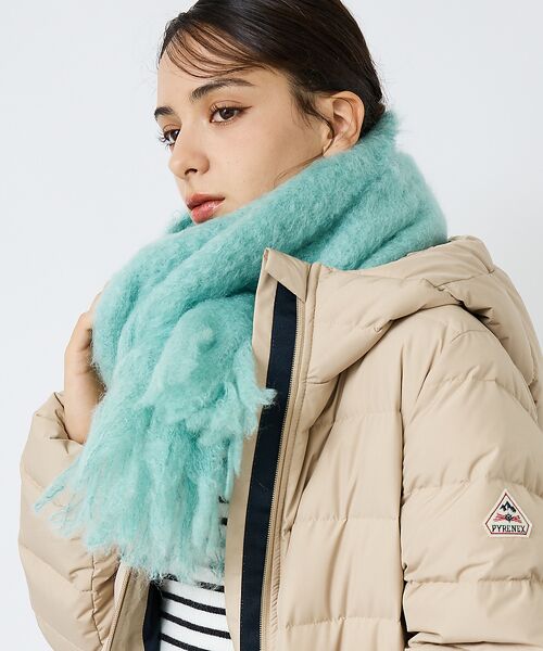 Rouge vif la cle / ルージュ・ヴィフ ラクレ マフラー・ショール・スヌード・ストール | 【814 EZCARAY / エスカライ】モヘアストール / マフラー / 大判 | 詳細13