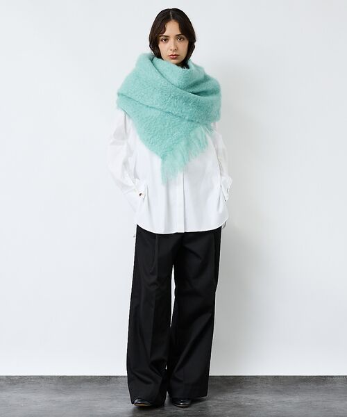 Rouge vif la cle / ルージュ・ヴィフ ラクレ マフラー・ショール・スヌード・ストール | 【814 EZCARAY / エスカライ】モヘアストール / マフラー / 大判 | 詳細16