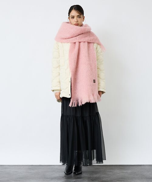 Rouge vif la cle / ルージュ・ヴィフ ラクレ マフラー・ショール・スヌード・ストール | 【814 EZCARAY / エスカライ】モヘアストール / マフラー / 大判 | 詳細23