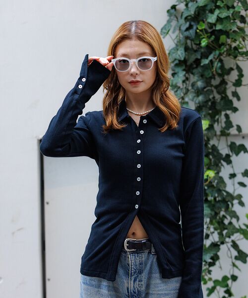 Rouge vif la cle / ルージュ・ヴィフ ラクレ サングラス・メガネ | 【IZIPIZI/イジピジ】サングラス/SUN/Old Leather/Moon | 詳細3