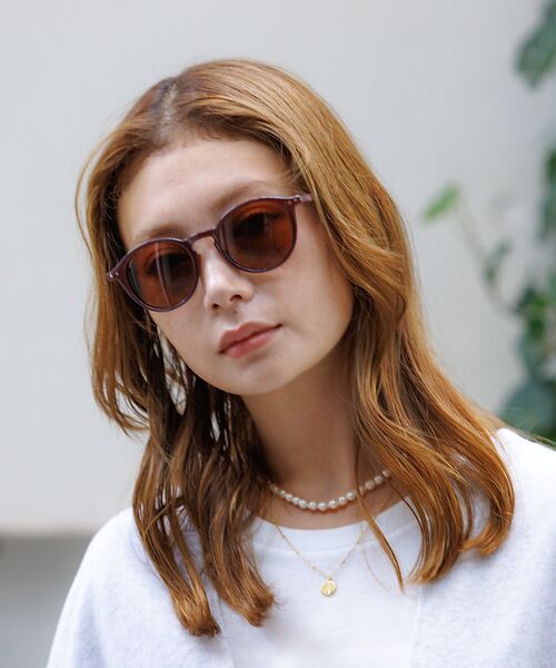 Rouge vif la cle / ルージュ・ヴィフ ラクレ サングラス・メガネ | 【IZIPIZI/イジピジ】サングラス/SUN/Old Leather/Moon | 詳細14