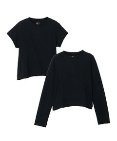 Rouge vif la cle / ルージュ・ヴィフ ラクレ Tシャツ | 【HANES/ヘインズ】2P クルーネックショートスリーブ・ロングスリーブTシャ