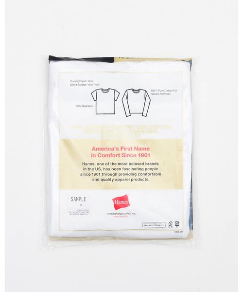 Rouge vif la cle / ルージュ・ヴィフ ラクレ Tシャツ | 【HANES/ヘインズ】2P クルーネックショートスリーブ・ロングスリーブTシャ | 詳細10