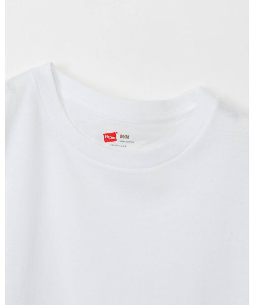 Rouge vif la cle / ルージュ・ヴィフ ラクレ Tシャツ | 【HANES/ヘインズ】2P クルーネックショートスリーブ・ロングスリーブTシャ | 詳細7