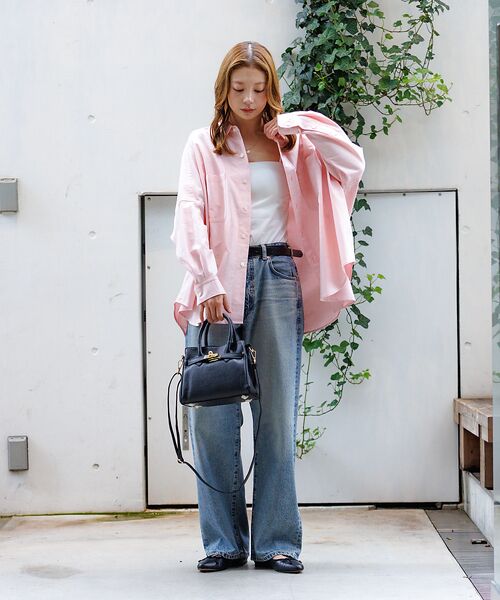 Rouge vif la cle / ルージュ・ヴィフ ラクレ シャツ・ブラウス | 【Le Melange/ル・メランジュ】オーバーサイズシャツ/#8543203/ | 詳細8