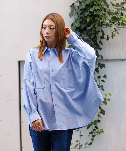 Rouge vif la cle / ルージュ・ヴィフ ラクレ シャツ・ブラウス | 【Le Melange/ル・メランジュ】オーバーサイズシャツ/#8543203/ | 詳細15