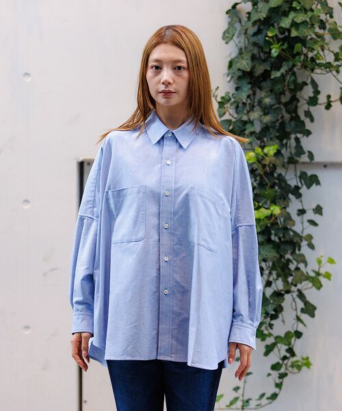 Rouge vif la cle / ルージュ・ヴィフ ラクレ シャツ・ブラウス | 【Le Melange/ル・メランジュ】オーバーサイズシャツ/#8543203/ | 詳細16