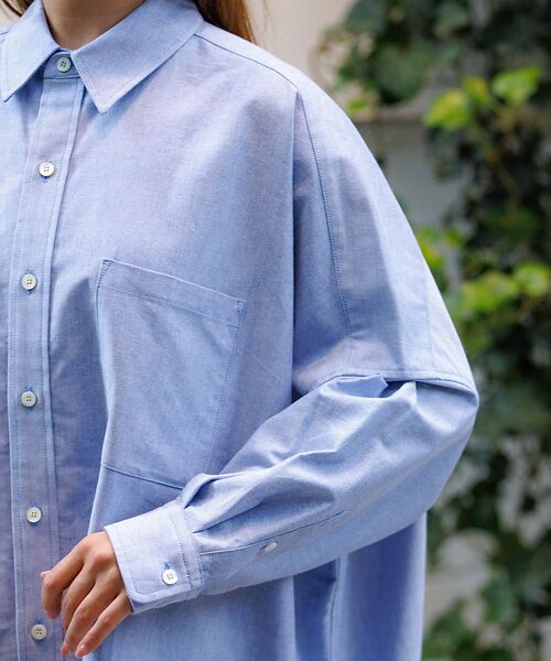 Rouge vif la cle / ルージュ・ヴィフ ラクレ シャツ・ブラウス | 【Le Melange/ル・メランジュ】オーバーサイズシャツ/#8543203/ | 詳細20