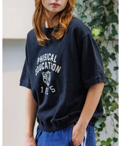 Rouge vif la cle / ルージュ・ヴィフ ラクレ スウェット | 【Le Melange/ル・メランジュ】ショートスリーブスウェット/#85410