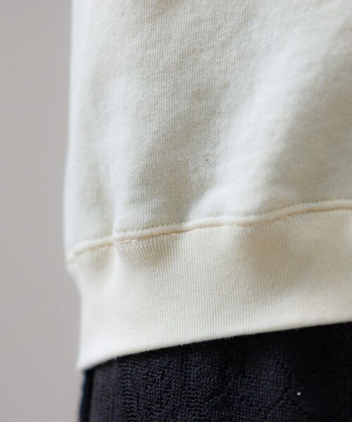 Rouge vif la cle / ルージュ・ヴィフ ラクレ スウェット | 【Le Melange/ル・メランジュ】ショートスリーブスウェット/#85410 | 詳細8