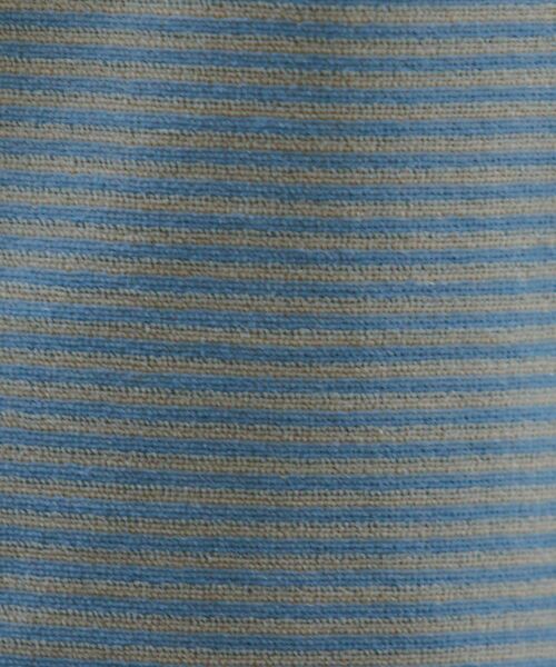 Rouge vif la cle / ルージュ・ヴィフ ラクレ Tシャツ | 【Le Melange/ル・メランジュ】ベロアボーダーTシャツ/#8541007 | 詳細17