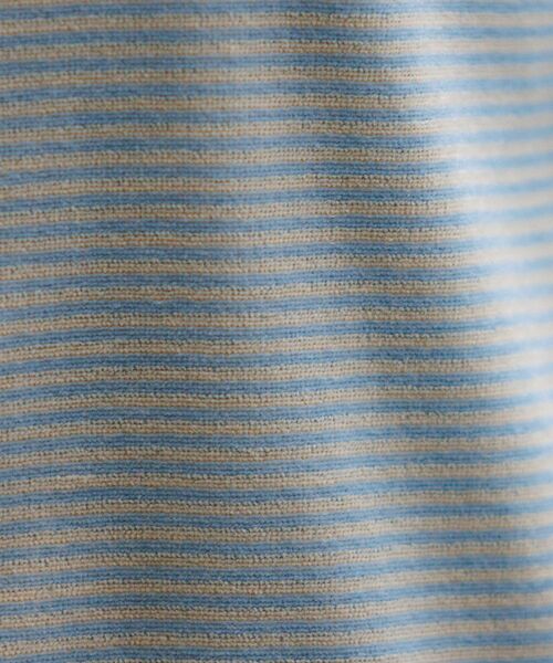 Rouge vif la cle / ルージュ・ヴィフ ラクレ カーディガン・ボレロ | 【Le Melange/ル・メランジュ】ベロアボーダーカーディガン/ベロア/カー | 詳細11