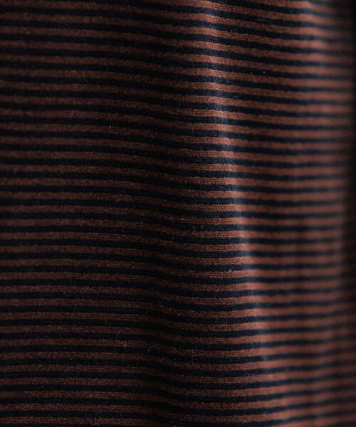 Rouge vif la cle / ルージュ・ヴィフ ラクレ カーディガン・ボレロ | 【Le Melange/ル・メランジュ】ベロアボーダーカーディガン/ベロア/カー | 詳細22