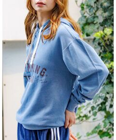 Rouge vif la cle / ルージュ・ヴィフ ラクレ スウェット | 【Le Melange/ル・メランジュ】ミニ裏毛フーディー/#8541008/裏