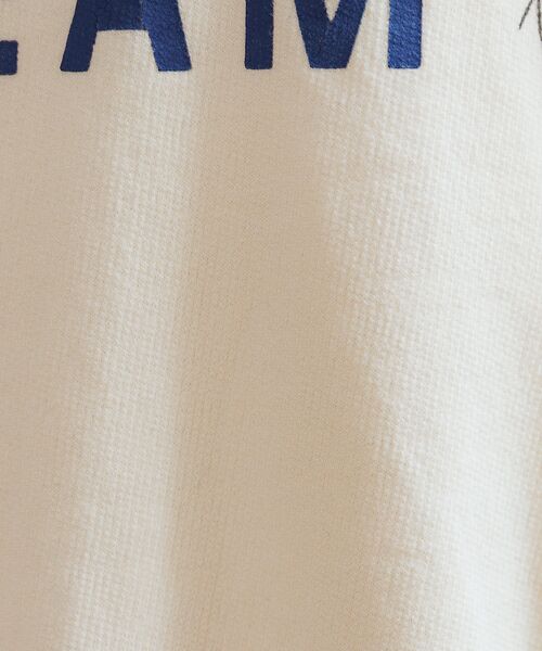 Rouge vif la cle / ルージュ・ヴィフ ラクレ スウェット | 【Le Melange/ル・メランジュ】ミニ裏毛フーディー/#8541008/裏 | 詳細11