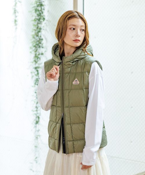 Rouge vif la cle / ルージュ・ヴィフ ラクレ ダウンジャケット・ベスト | 【PYRENEX / ピレネックス】BASSIA VEST / バッシア ベスト | 詳細22