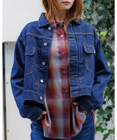 Rouge vif la cle / ルージュ・ヴィフ ラクレ ブルゾン | 【Le Melange/ル・メランジュ】80ozデニムジャケット/#854380