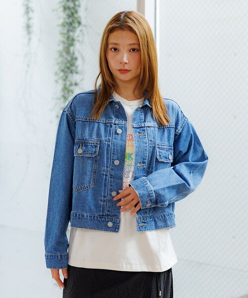 Rouge vif la cle / ルージュ・ヴィフ ラクレ ブルゾン | 【Le Melange/ル・メランジュ】80ozデニムジャケット/#854380 | 詳細10