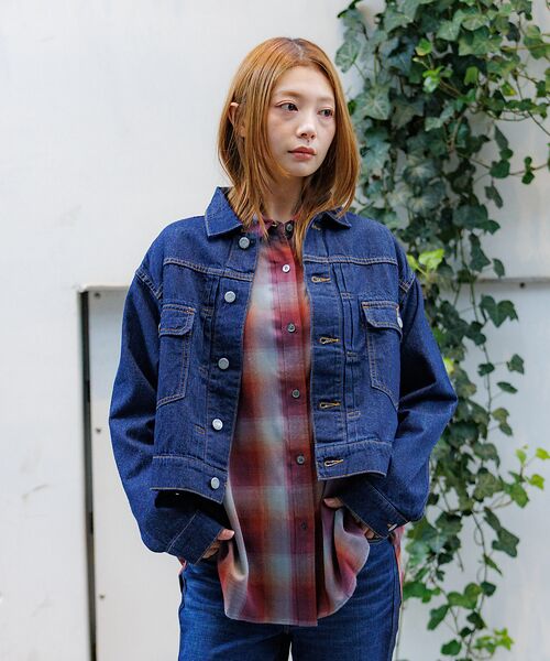 Rouge vif la cle / ルージュ・ヴィフ ラクレ ブルゾン | 【Le Melange/ル・メランジュ】80ozデニムジャケット/#854380 | 詳細15