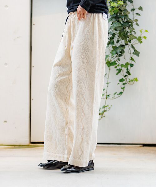 Rouge vif la cle / ルージュ・ヴィフ ラクレ パンツ | 【Le Melange/ル・メランジュ】ラップスカート付きレースパンツ【セット】 | 詳細5