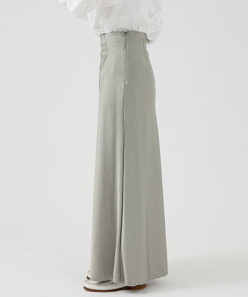 Rouge vif la cle / ルージュ・ヴィフ ラクレ ロング・マキシ丈スカート | サテンマーメイドスカート | 詳細7