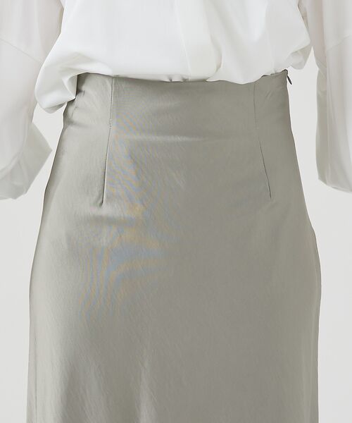 Rouge vif la cle / ルージュ・ヴィフ ラクレ ロング・マキシ丈スカート | サテンマーメイドスカート | 詳細9