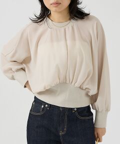 Rouge vif la cle / ルージュ・ヴィフ ラクレ シャツ・ブラウス | ストレッチジョーゼットブラウス