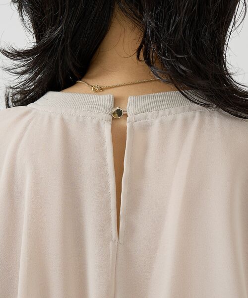 Rouge vif la cle / ルージュ・ヴィフ ラクレ シャツ・ブラウス | ストレッチジョーゼットブラウス | 詳細13